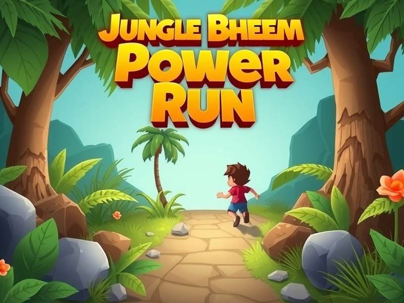 Jungle Bheem Power Run Game Screenshot